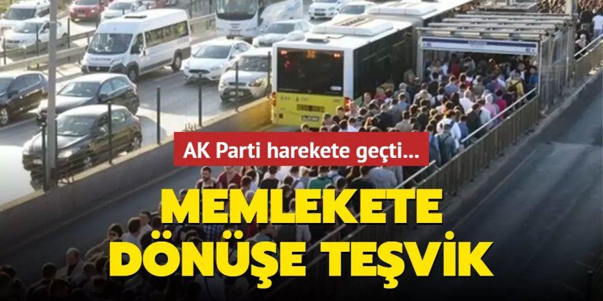 AK Parti, büyükşehirleri rahatlatmak için düğmeye bastı