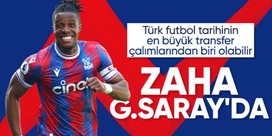 Galatasaray, Zaha transferini  duyurdu 