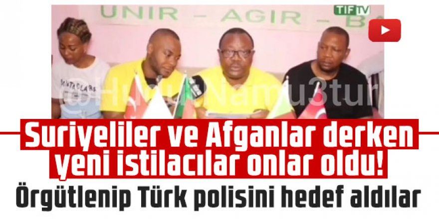 Türk polisini hedef aldılar 