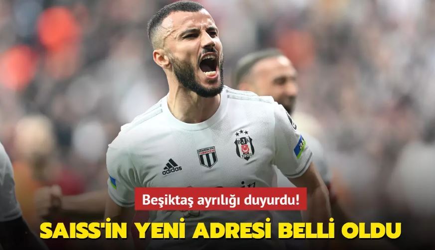 Beşiktaş ayrılığı duyurdu! 