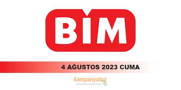 Bim 4 Ağustos – 11 Ağustos 2023 Cuma ürünleri