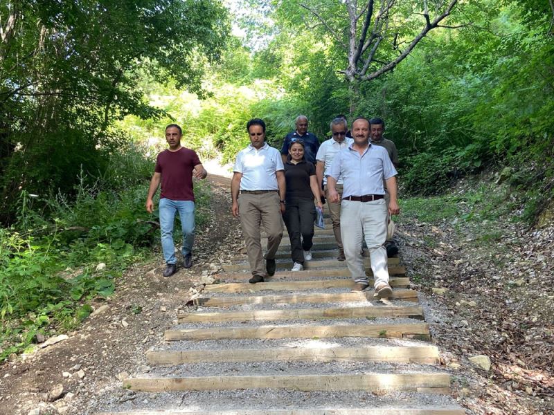 Gerze Kaymakamı Dündar Sorkun Şelalesi