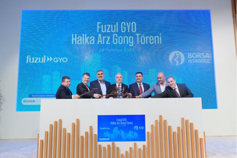 Borsa İstanbul’da gong Fuzul GYO için çaldı