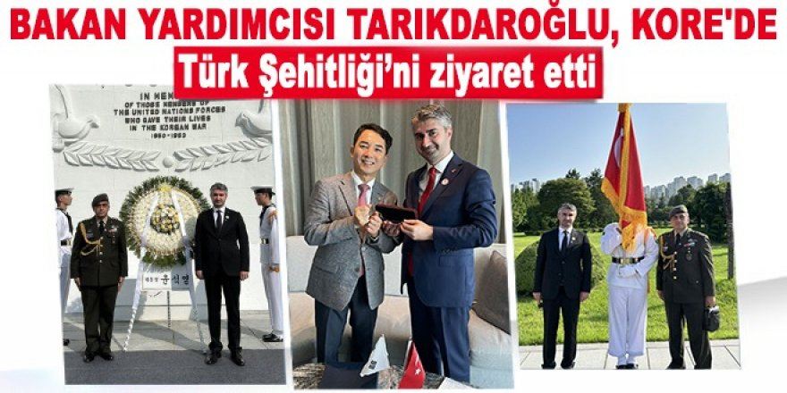  Kore Savaşı’nın 70. yıl dönümünde Türk Şehitliği’ni ziyaret etti 