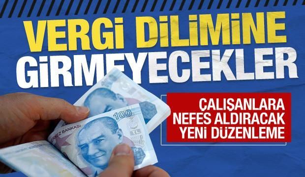 Çalışanları rahatlatacak yeni vergi düzenlemesi: Vergi dilimi değişiyor