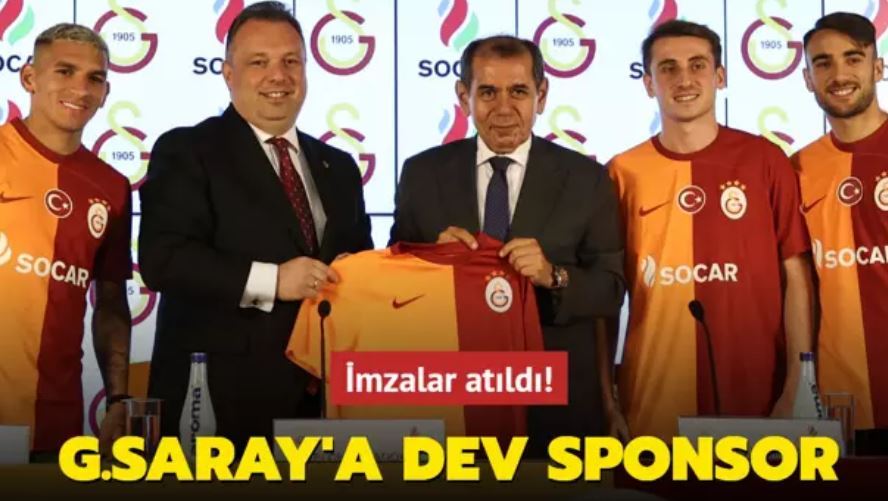 Dev sponsor! İmzalar atıldı