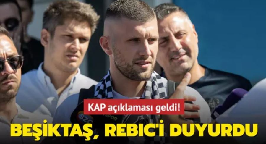 Açıklaması geldi! Beşiktaş, Ante Rebic