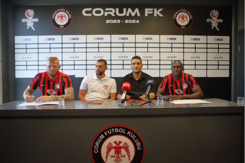 Çorum FK, Zargo Toure ve Thomas Verheydt ile ikişer yıllık sözleşme imzaladı