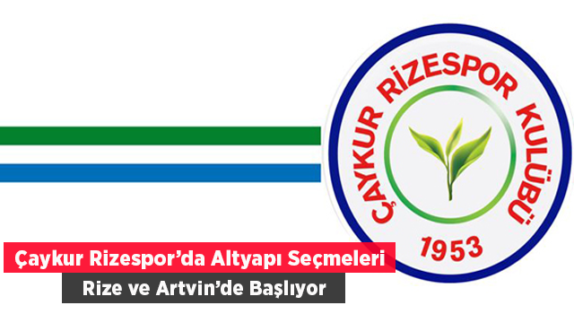 Çaykur Rizespor Altyapı Seçmeleri Başlıyor: Genç Yetenekler Aranıyor