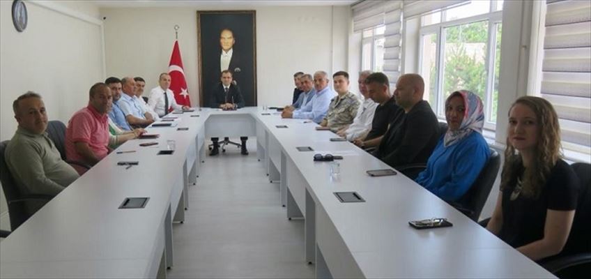 Merzifon’da 15 Temmuz Demokrasi ve Milli Birlik Günü toplantısı yapıldı