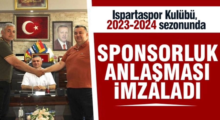 Ispartaspor, Sponsorluk Anlaşması İmzaladı