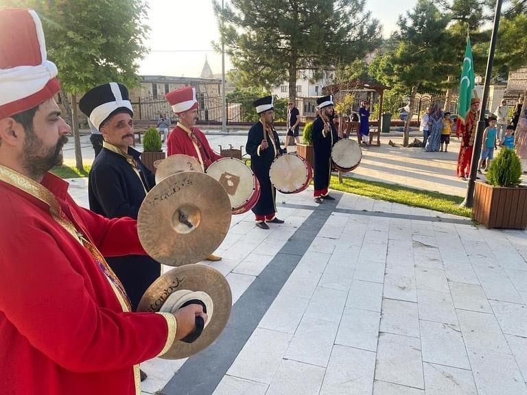 Tarihi mahalle Harput’ta mehter etkinliği