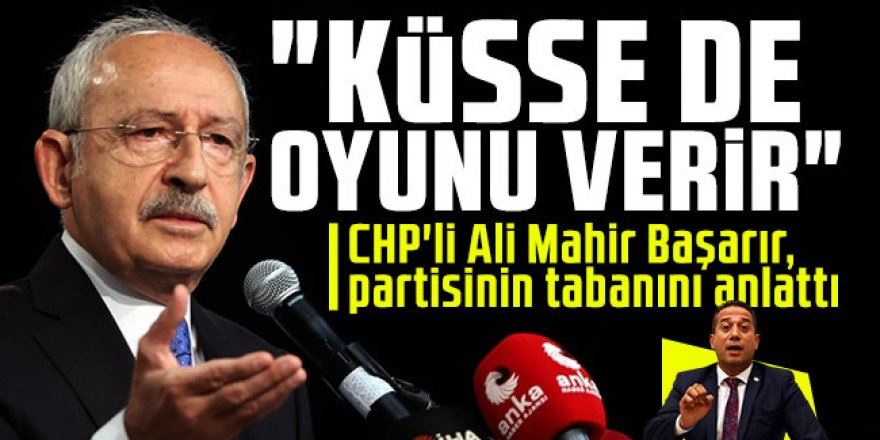 Mahir Başarır, partisinin tabanını anlattı: Küsse de oyunu verir