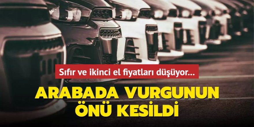 Otomobilde Sıfır ve ikinci el fiyatları!