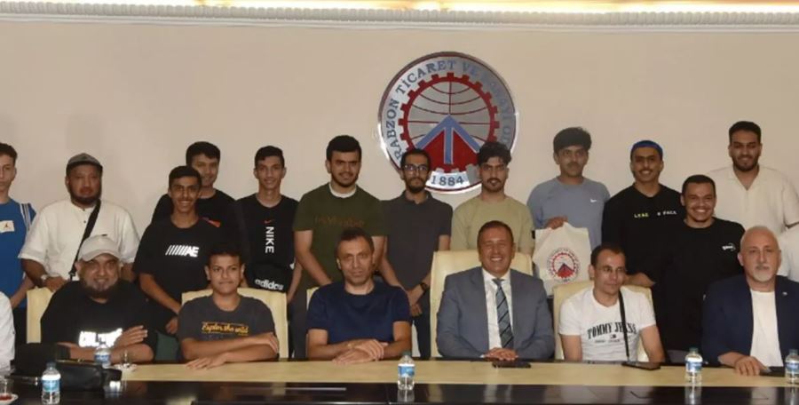 Suudi Arabistanlı öğrenciler Trabzon’daki yatırım olanaklarını inceledi