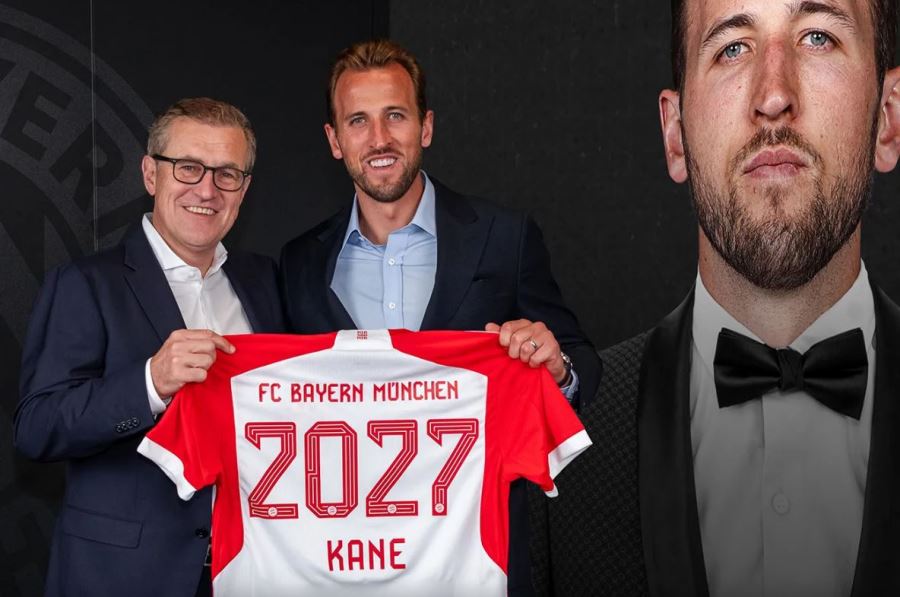 Harry Kane resmen Bayern Münih