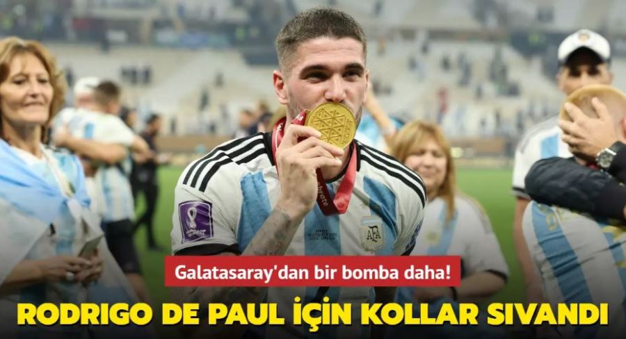  Rodrigo de Paul için kollar sıvandı