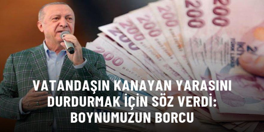 Vatandaşımızın hayat seviyesini eskisinin üzerine çıkarmak boynumuzun borcu 