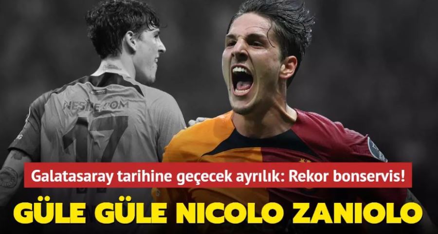 Galatasaray tarihine geçecek ayrılık: Rekor bonservis