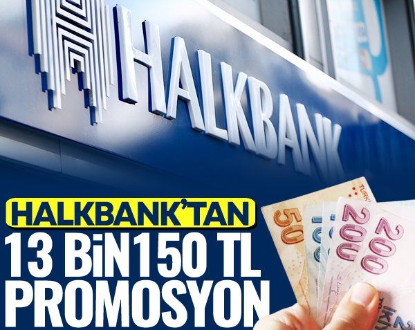 Promosyon müjdesi! Halkbank