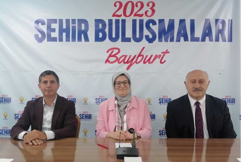 AK Parti Genel Başkan Yardımcısı Belgin Uygur, Bayburt