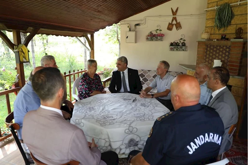 Vali Aslan, 15 Temmuz şehidi Emniyet Müdürü Ufuk Baysan