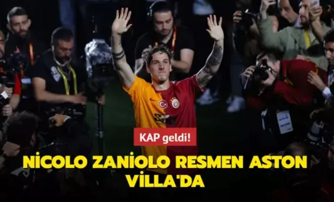 Nicolo Zaniolo resmen Aston Villa