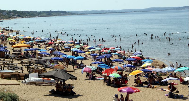 Sinop plajlarındaki yoğunluk Akdeniz ve Ege