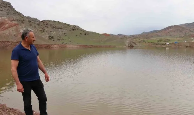 Erzurum Oltu İlçesinde Sulama Göleti Tamamlandı - Kıraç Araziye Bereket Geldi