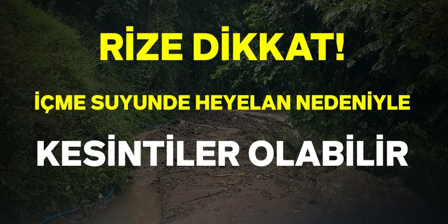 Çayeli Belediyesi, İçme Suyu Temizliği İçin Önlemler Alıyor