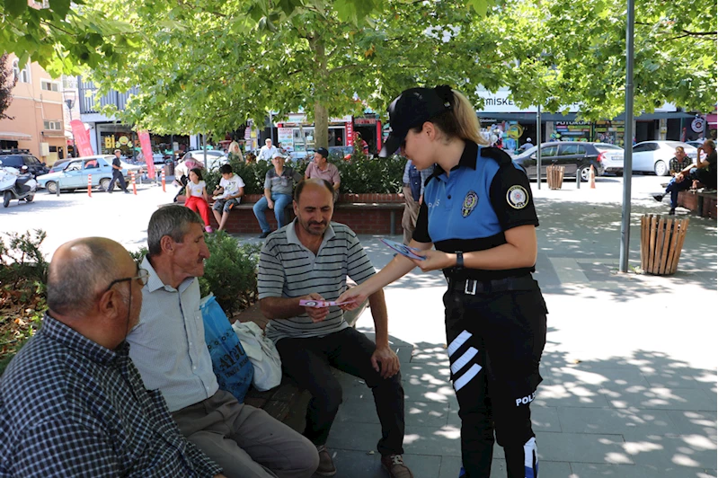 Havza’da polis evden hırsızlıklara ve telefon dolandırıcılığına karşı uyardı