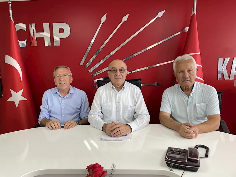 CHP Karabük İl Başkanı Vedat Yaşar, basın toplantısı düzenledi