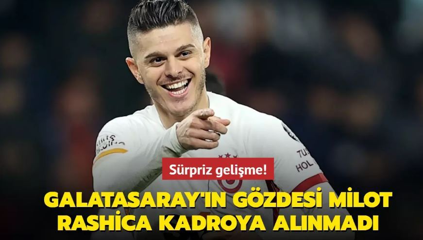 Milot Rashica kadroya alınmadı