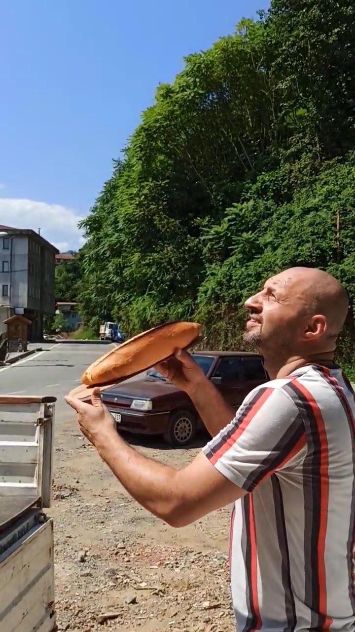 Rize’de bu sıcaklarda güneşte ekmek pişer mi ?