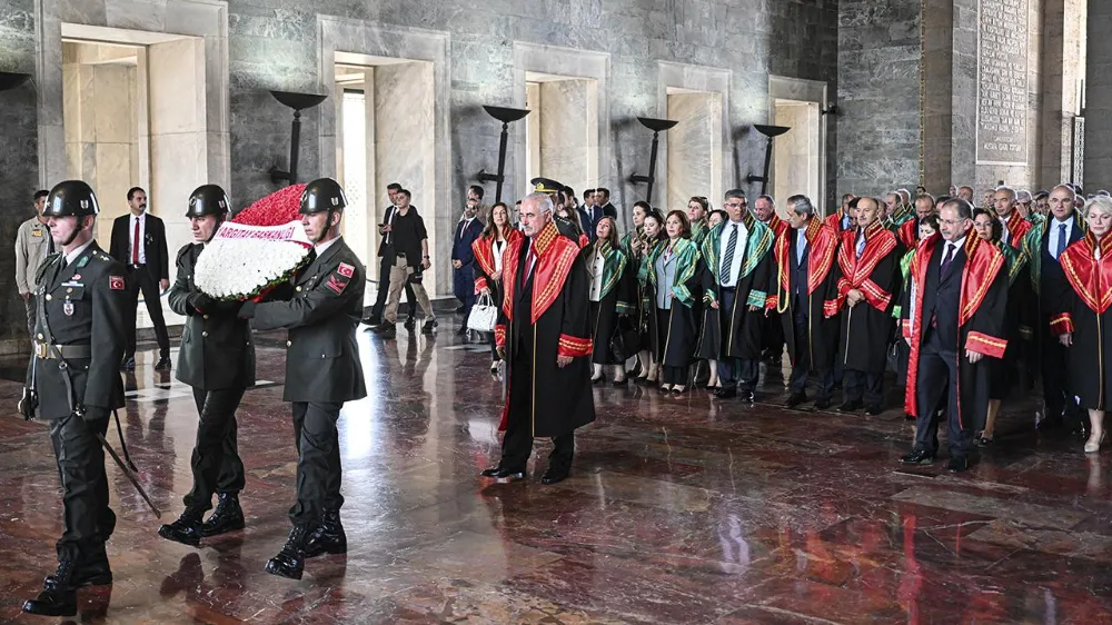 Yargıtay üyeleri Anıtkabir