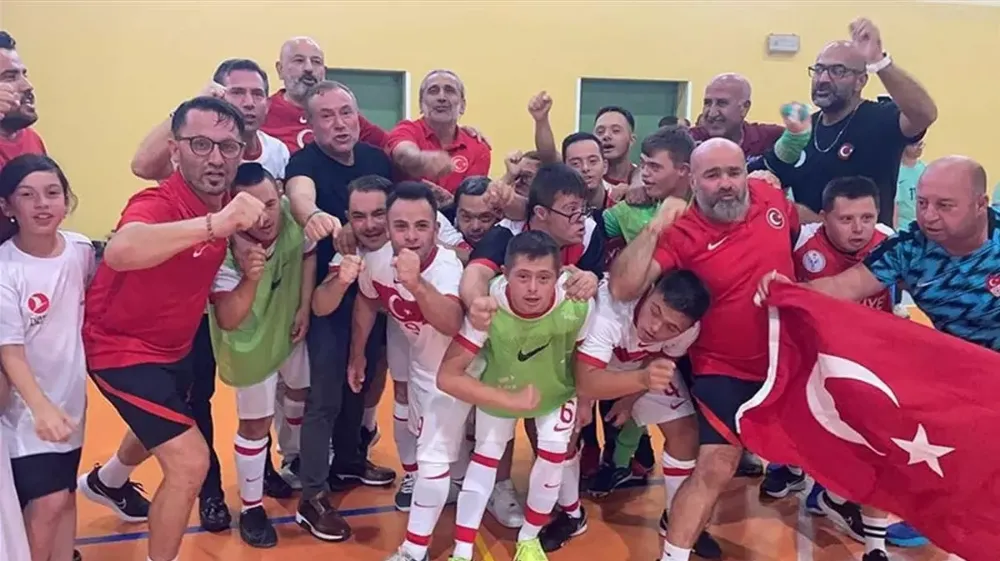 Down Sendromlu Futsal Milli Takımı tarih yazdı!