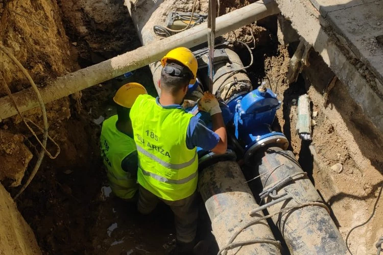 KOSKİ günlük 20 metreküp su kaybını önledi