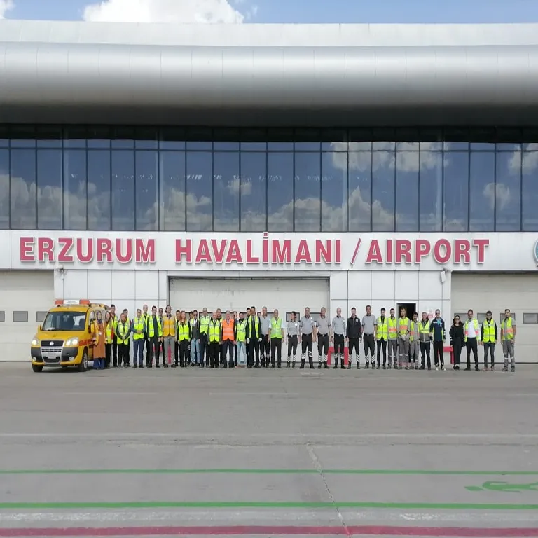 Erzurum Havalimanı Ağustos Ayında 92 Bin 272 Yolcuya Hizmet Verdi