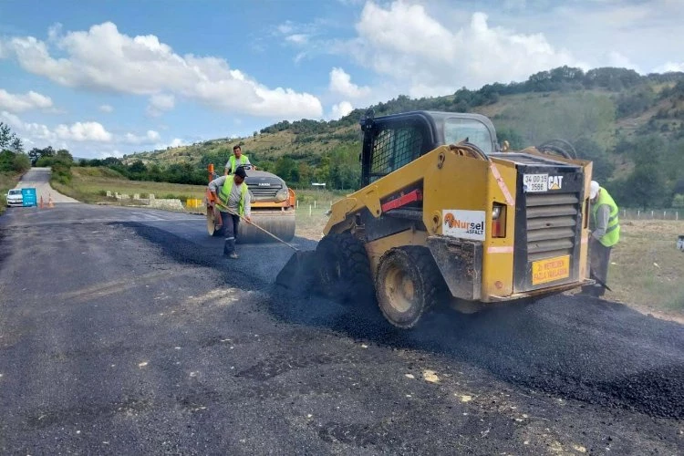 Kandıra köy yollarında yenileme, bakım ve onarım