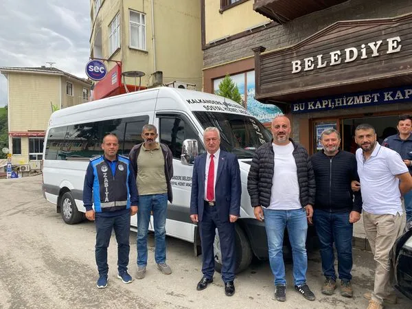 Kalkandere Belediyesi, araç parkını yenilemeye devam ediyor