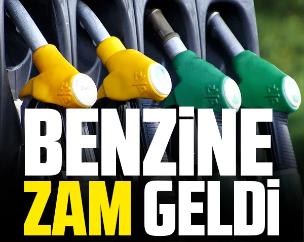 Benzine zam geldi!