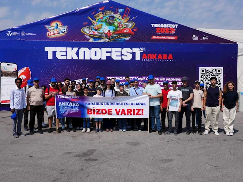 Karabük Üniversitesi öğrencileri TEKNOFEST