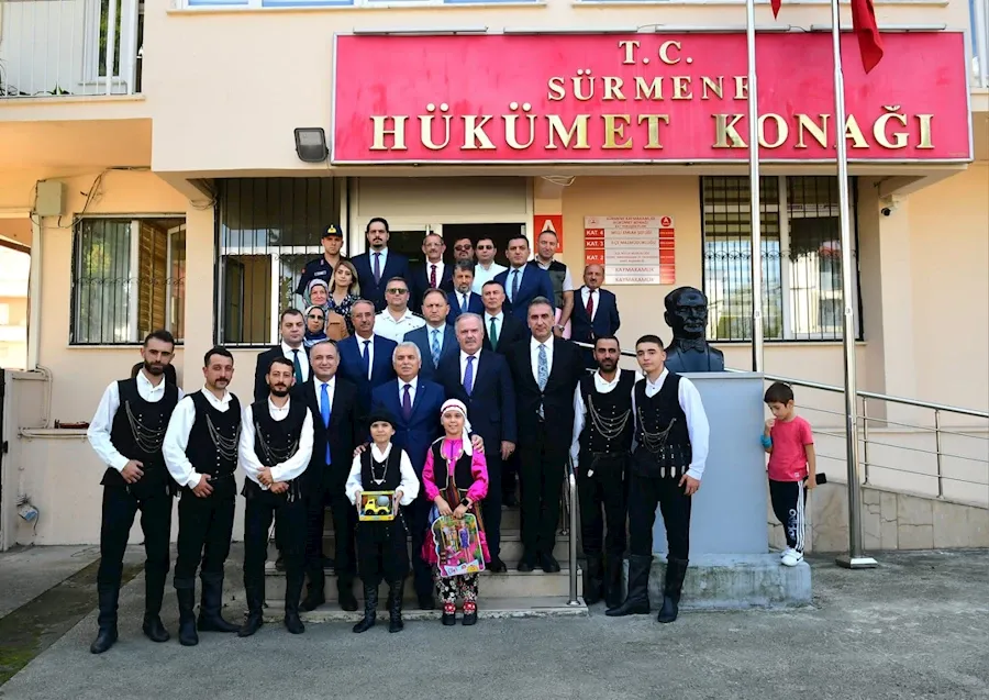  Vali Aziz Yıldırım, Sürmene İlçesi