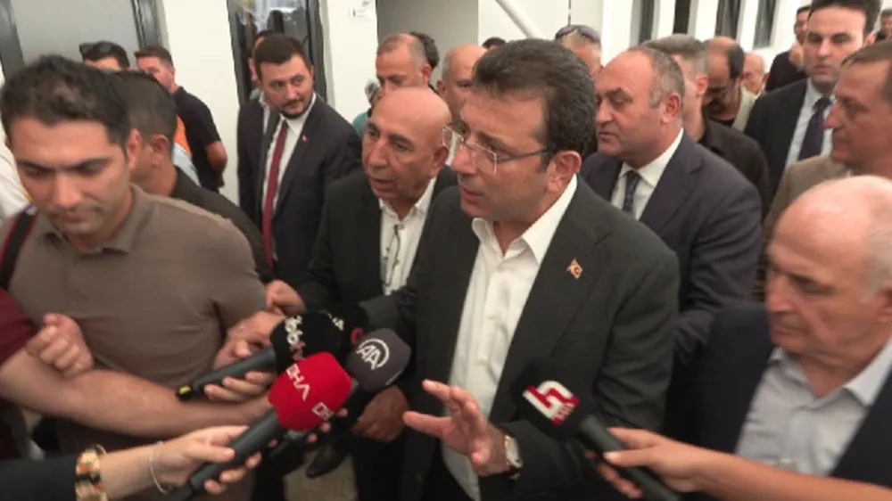 İmamoğlu: Bu sene için susuzluk diye bir durumla karşı karşıya değiliz