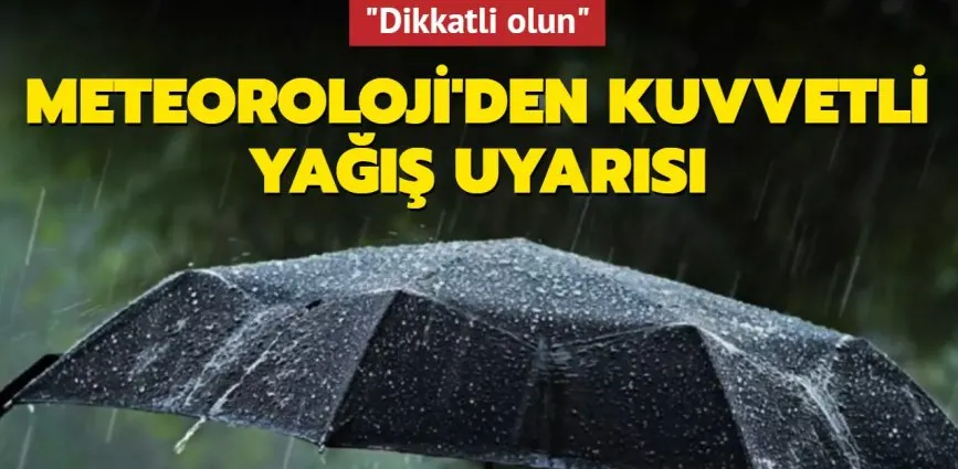 Erzurum ve 10 ilimize Acil Uyarı Yapıldı!