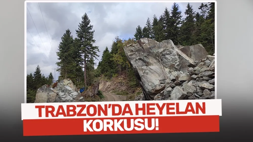 Trabzon Araklı İlçesinde Heyelan Korkusu!