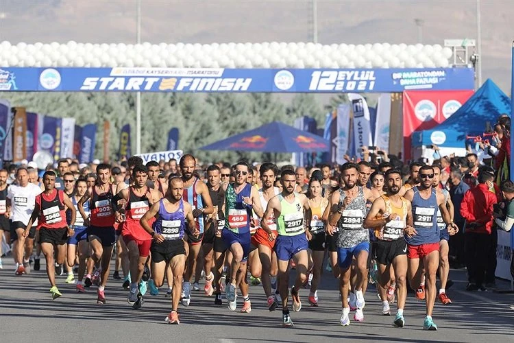 Uluslararası Kayseri Yarı Maratonu’na geri sayım