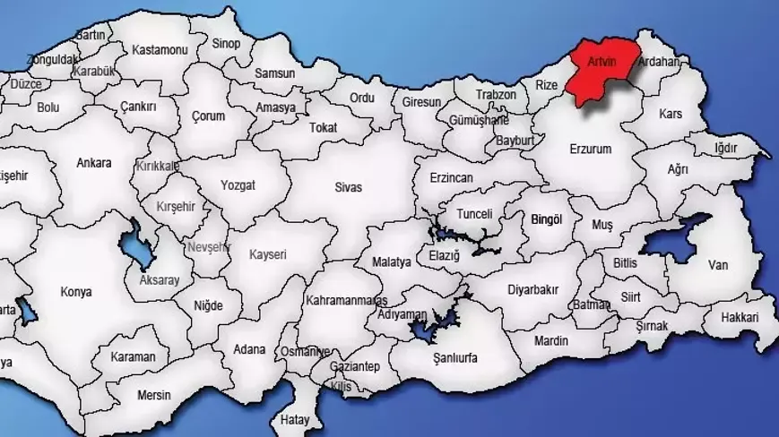 Artvin İlinin Nüfusu 169.779