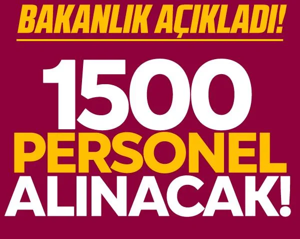 Ticaret Bakanlığı 1500 memur alacak