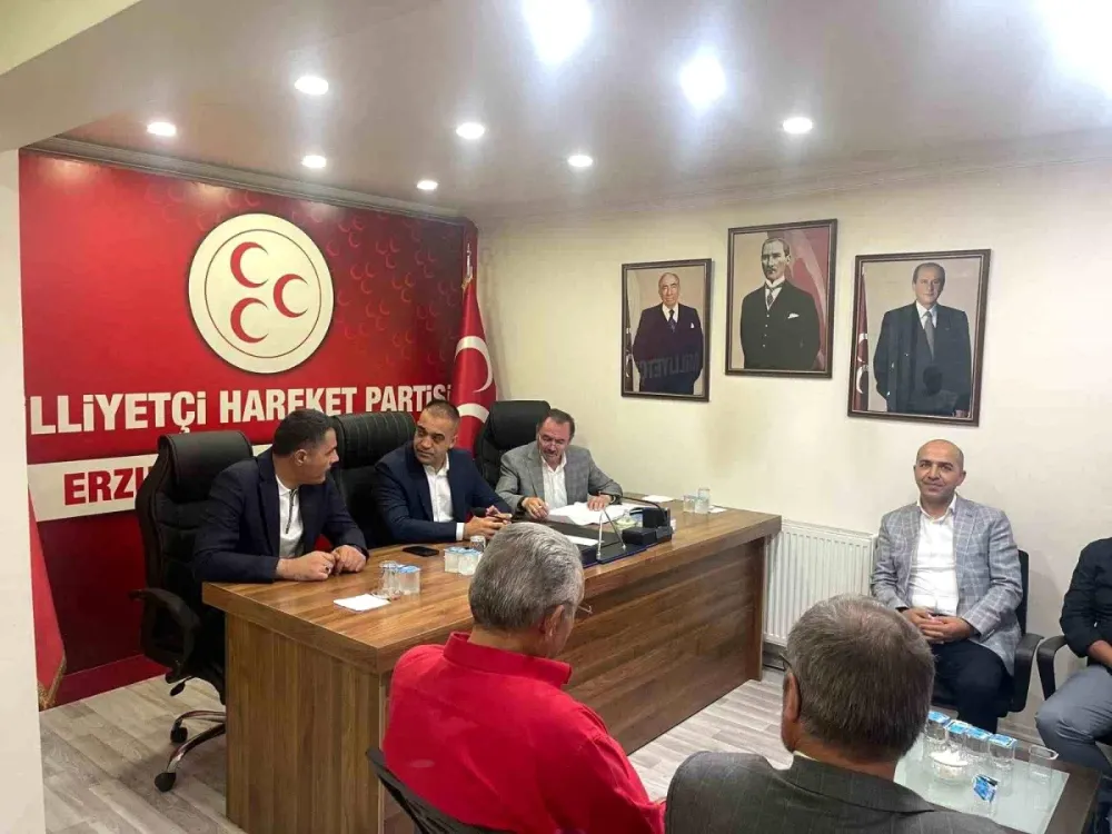 MHP Erzurum İl Başkanlığı Kongresi Hazırlıkları Başladı